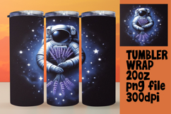 Stylish 20oz Tumbler Design , Astronaut Product Image 1