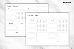 Chore Chart Canva Template 3 - For 2 People Product Image 3