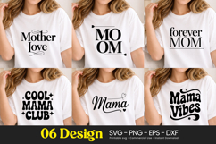 Mother Mom Forever Quotes SVG PNG Product Image 1