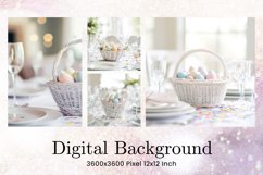 Easter Egg Background Backdrop Wallpaper Wall Art Product Image 1