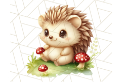 Whimsical Woodland Animals and Nature PNG, Forest Animals Product Image 5