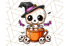 Monster Café Halloween PNG Clipart, Coffee Holiday Clip Art Product Image 5