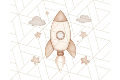 Kid’s Toy Clipart, Nursery Decor Png, Trucks, Rockets, Cars Product Image 5