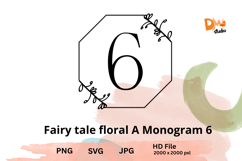Fairy Tale Floral Monogram Product Image 1