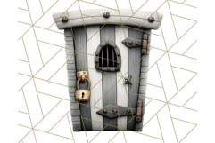 Cute Animals in Jail Clipart PNG, Funny Prisoner Critters Product Image 5