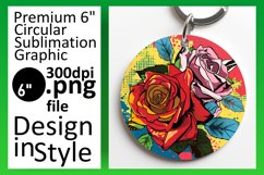 Cheerful Pop Art Circle/Round Design Graphics Product Image 1