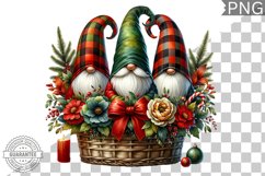 Christmas Gnome Sublimation - Clipart PNG Bundle Product Image 9