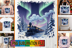 Sweet TOTE BAG Design Ideas PNG, Christmas Product Image 1