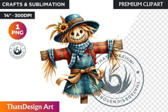 Rustic Harvest Fall clipart PNG, Autumn Pumpkin thanksgiving Product Image 1