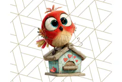 Pet Shop Clipart, Cute Big Eyed Animals, Kawaii Pets PNG Product Image 5