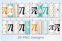 20 Pi Math Tumbler Sublimation Bundle STEM-Inspired 20 oz Product Image 4