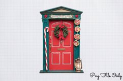 Christmas Door Sublimation Clipart PNG Product Image 1