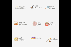 Autumn Bucket List PNG Bundle | 24 Fall Activity Clipart Product Image 2