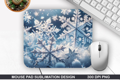 Mouse Pad Sublimation, Christmas Mouse Pad PNG Product Image 1