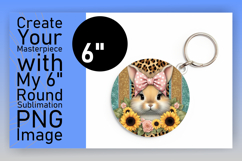 Cute Circle Design Car Coaster PNG , Cute Animals Product Image 1