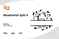 Meadowise Split Monogram Product Image 1