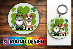 Unique Round Ornaments Design, St Patricks Product Image 1