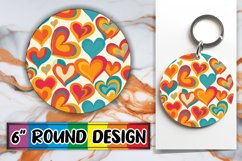 Heartwarming Love Round Design Product Image 1