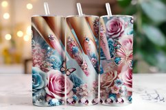 Nails Tumbler Wrap | Sublimation | Tumblers Product Image 1