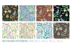 Fresh Bloom. Seamless patterns Product Image 7