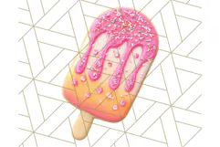 Summer Iced Cookie Clipart PNG, Cute Tropical Cookies Product Image 5