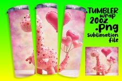 Adorable Love Dinosaurs on Tumblers Product Image 1