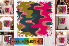 Unique TSHIRT Gift Ideas PNG, Funky Pattern Product Image 1