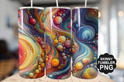 Closeup of Abstract Tumbler Warp - Tumbler PNG Design Product Image 1
