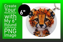 Vibrant Feline Flair: 3D Sublimation Gallery Product Image 1