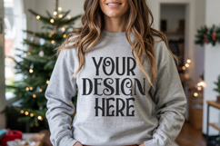 Christmas Gildan 18000 Heavy Blend Crewneck Sweatshirt Mocku Product Image 1