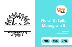 Floralith Split Monogram Product Image 1