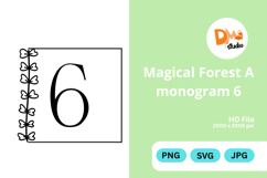 Magical Forest Monogram Symbol Product Image 1