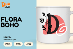 Flora Boho Monogram Product Image 1