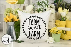 Farm Sweet Farm svg| farmhouse Sign Design Product Image 3