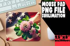 Joyful Desk Pad Design PNG, USA Flag Product Image 1