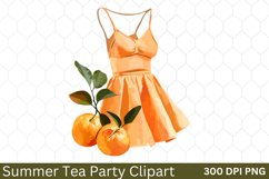 Summer Tea Party Clipart Product Image 1