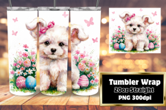 CLASSY PNG Tumbler Design 20oz , Cute Easter Product Image 1
