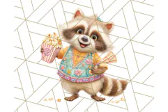 Tiny Carnival Friends Clipart PNG, Animal Fair Festival Product Image 5