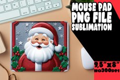 Whimsical Desk Pad Sublimation, 3D Xmas Product Image 1