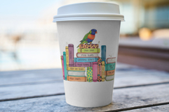 Summer Tropical Books &amp; Birds Clipart Product Image 6