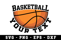 Basketball Svg |Basketball SVG Cut files | Cricut Product Image 1