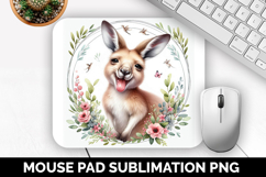 Cute Animals Mouse Pad Bundle, Sublimation Mouse Pad PNG Product Image 3