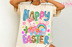 Happy Easter Png, preppy Easter Png, Coquette Egg png Product Image 2