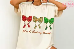 Black History Coquette Png, Celebrating the Movement Quote Product Image 1