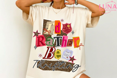 I’d Rather Be Thrifting PNG, Thrift aesthetic Shirt Design Product Image 3