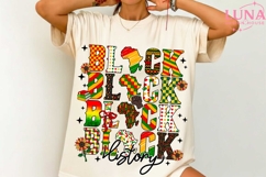 Black History Month PNG, My History Is Strong, Afro American Product Image 1