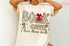 Books and Coffee PNG, Floral Book Lover Design, Flower Book Product Image 2