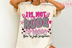 I'm Not Rude PNG Snarky Sarcastic Funny saying Png Product Image 1