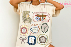 Grandma Core PNG, Hen in Nest Png, Vintage Style Cottagecore Product Image 3