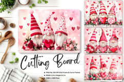 Gnome Heart Cutting Board Love Valentine Chopping Board_33 Product Image 1